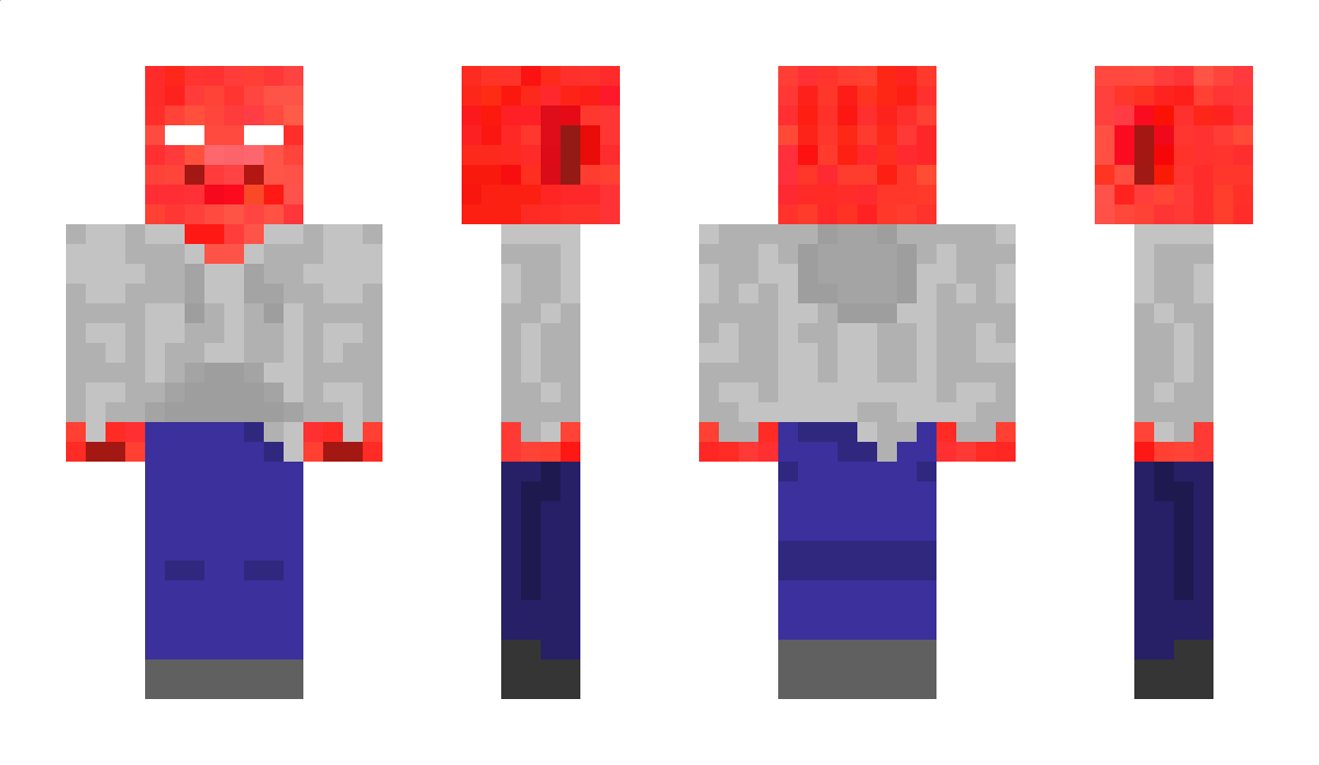 TheRedPigMan Minecraft Skin