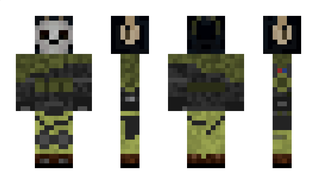 CallofDutyGhost Minecraft Skin