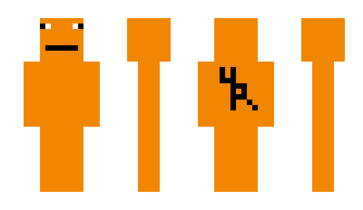 ItzUnrealOrange Minecraft Skin