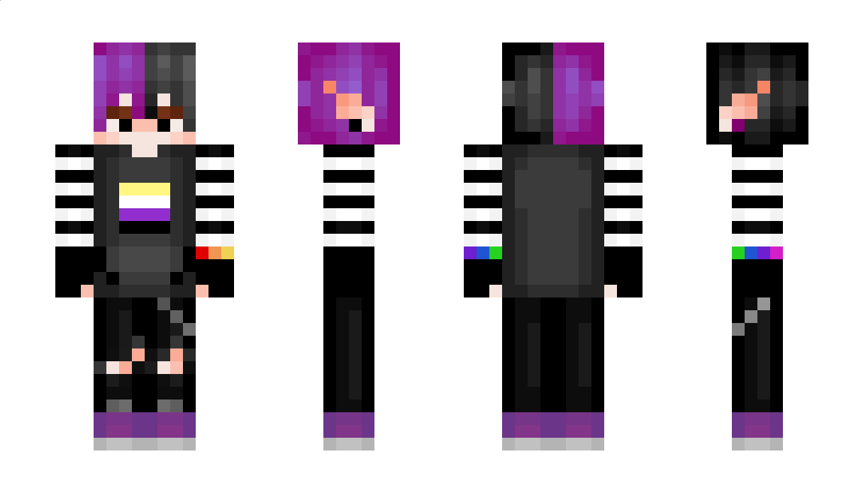 EnbyAkira Minecraft Skin