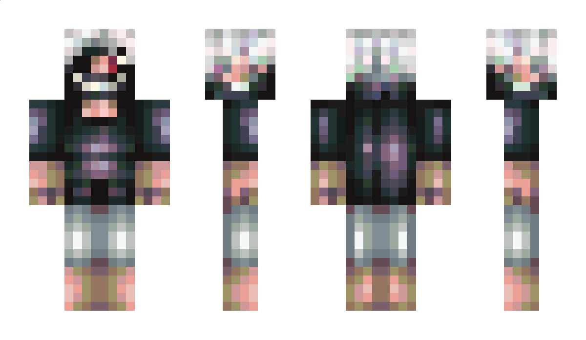 Kaneki_ Minecraft Skin