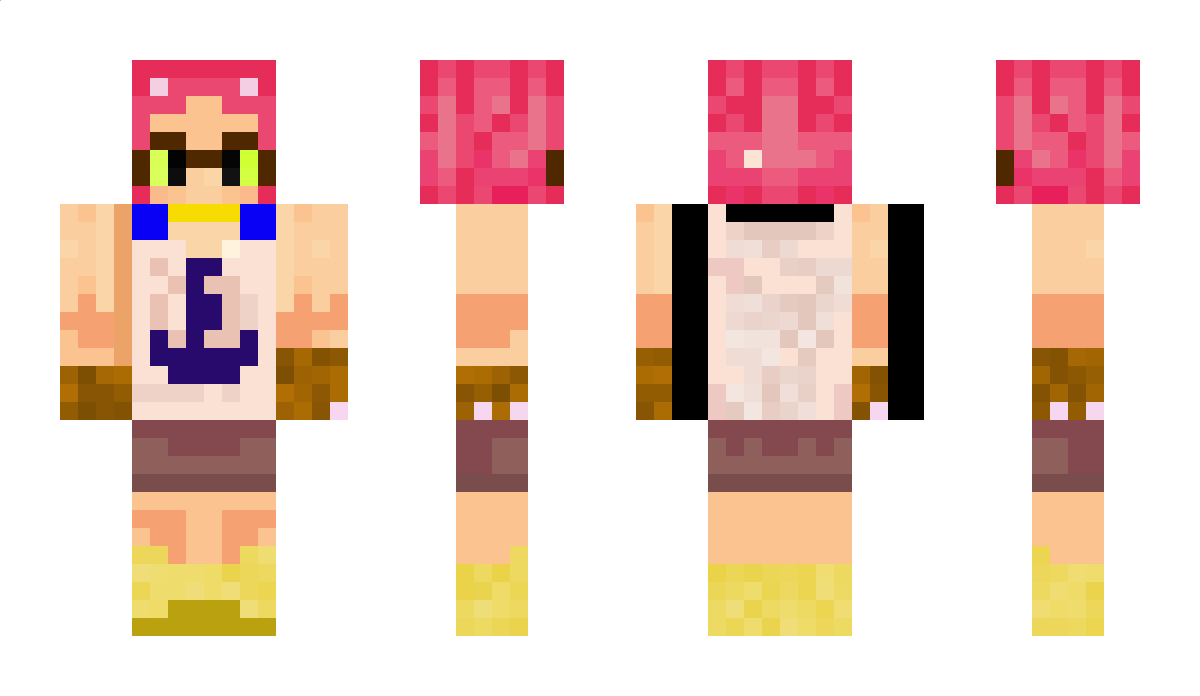 AnemoneQueen Minecraft Skin