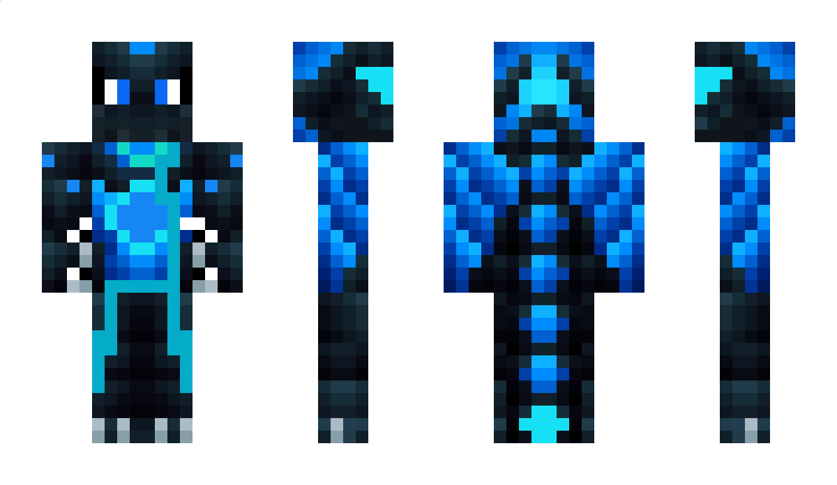 BlueDragom Minecraft Skin