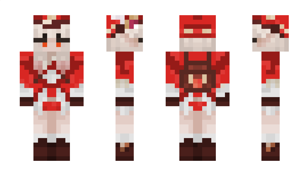 Genshin_klee Minecraft Skin