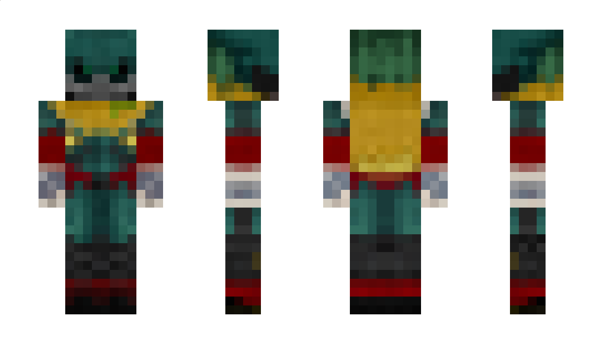 VigilanteDeku Minecraft Skin