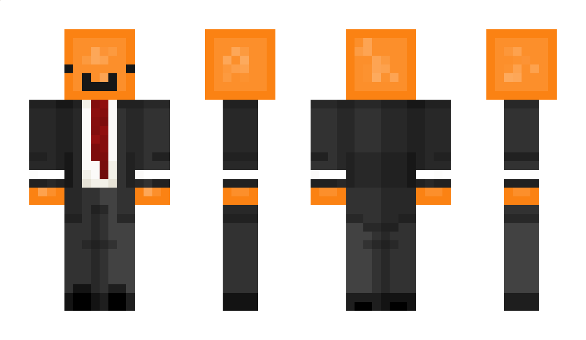 OrangeJS Minecraft Skin