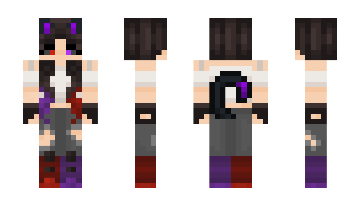 d3monicQueen Minecraft Skin