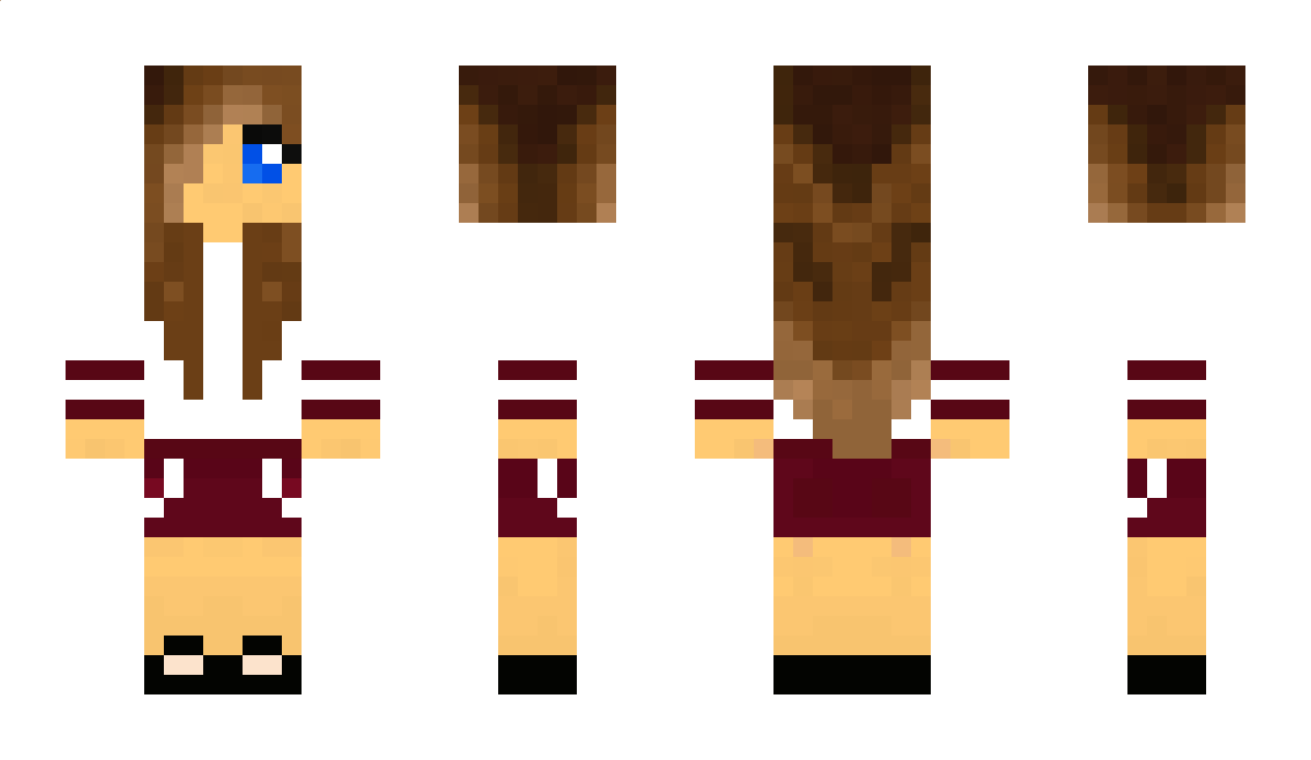 Nektarynka Minecraft Skin