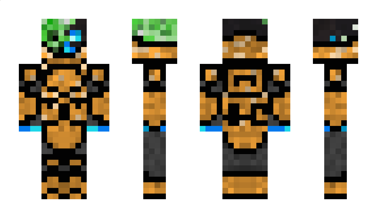 Zahlen Minecraft Skin