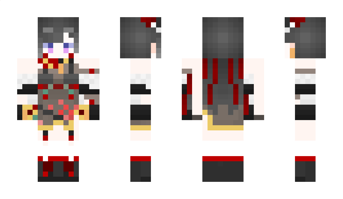 YurikoVtb Minecraft Skin