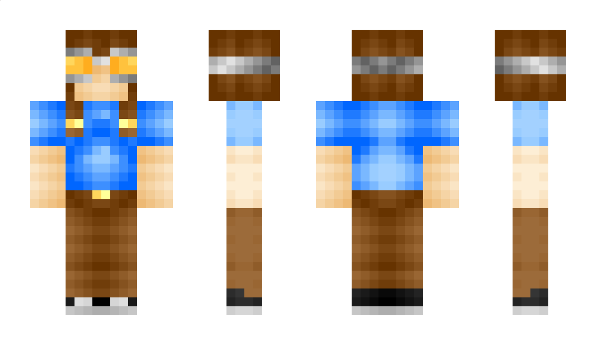 Eyeglass Minecraft Skin