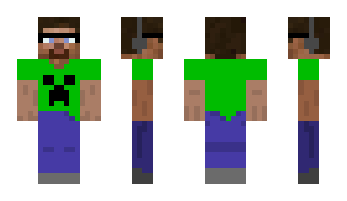 Pig2Creeper Minecraft Skin