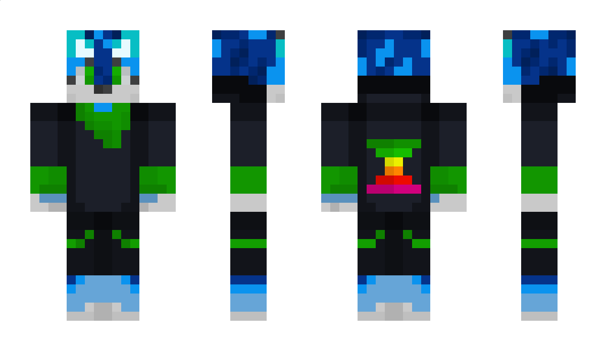 AquaLykos Minecraft Skin