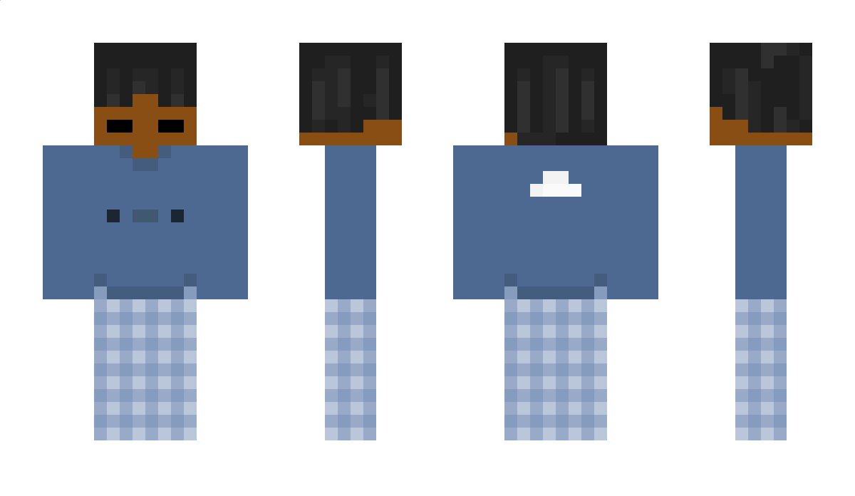 BlueRisingGamer Minecraft Skin