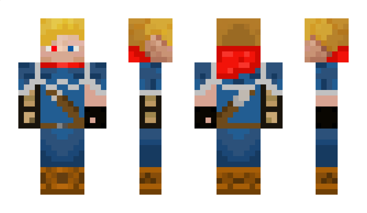 CraftaldoX Minecraft Skin