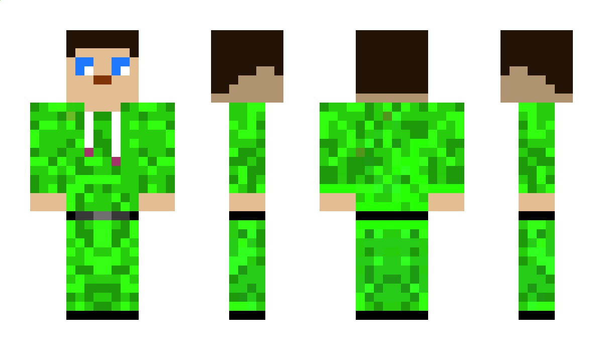 HappySlender Minecraft Skin