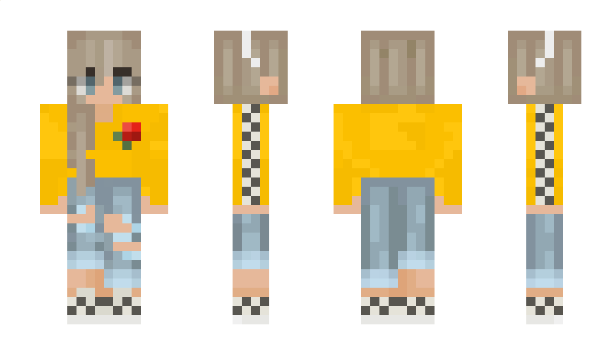 DuckDuckGirl Minecraft Skin