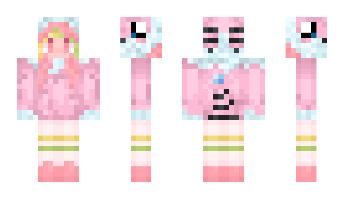 PinkAurauwu Minecraft Skin