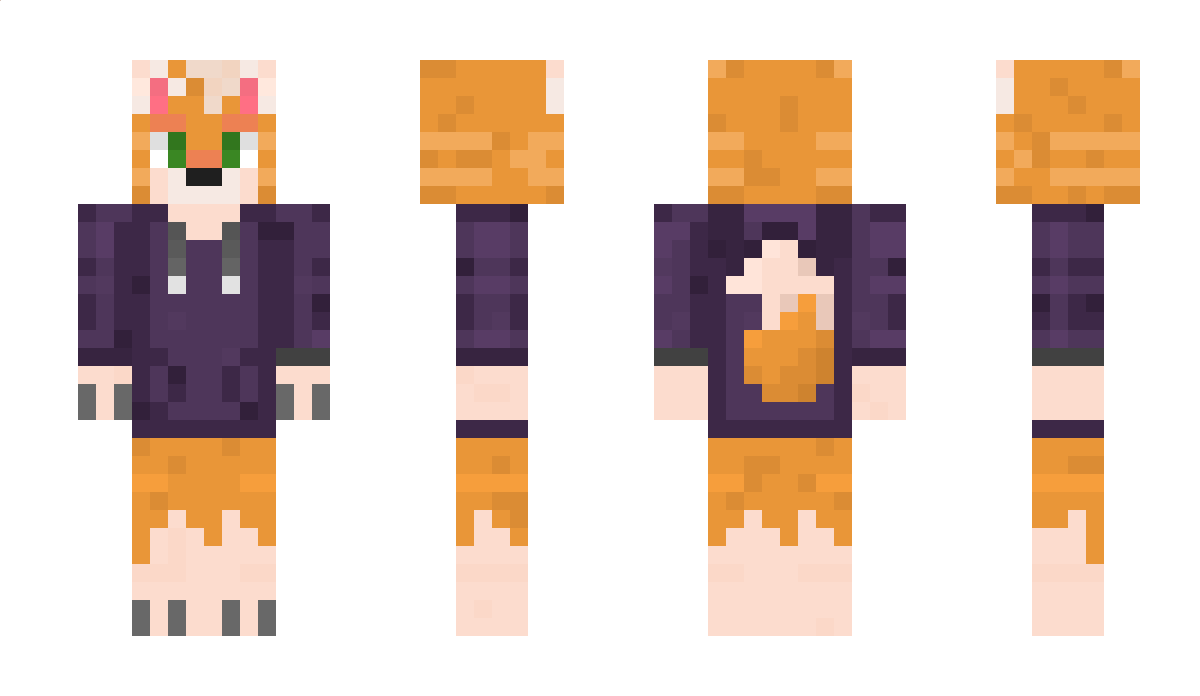 PrismaFox Minecraft Skin