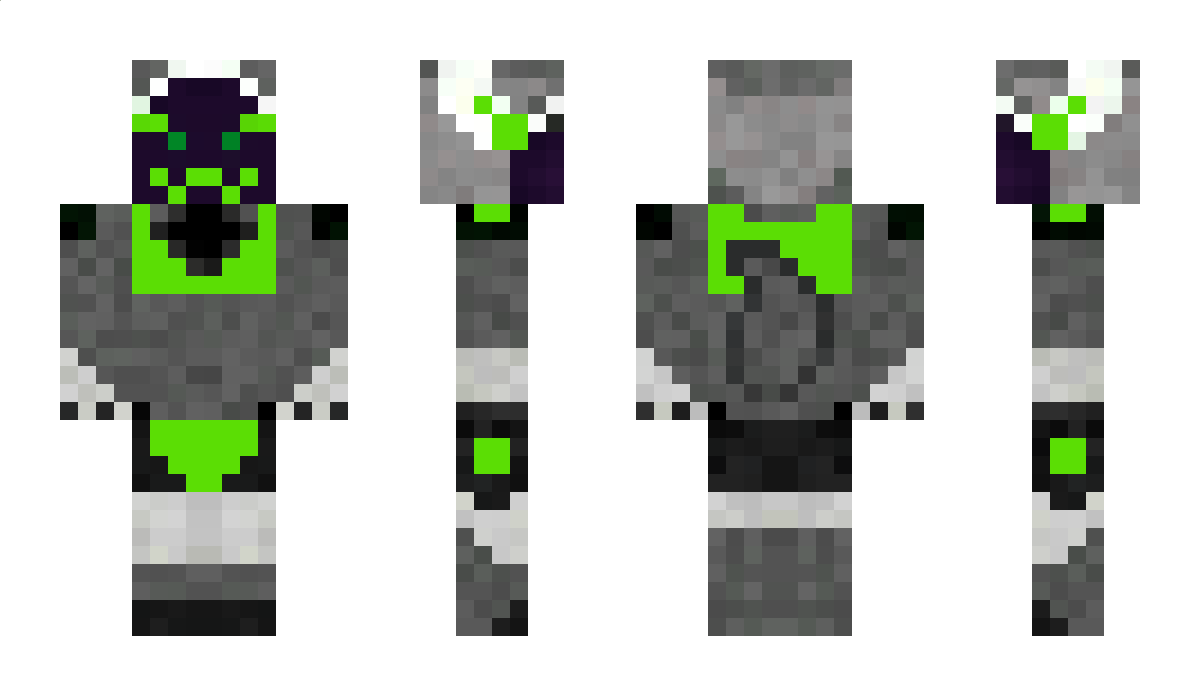 EmeraldProtogen Minecraft Skin