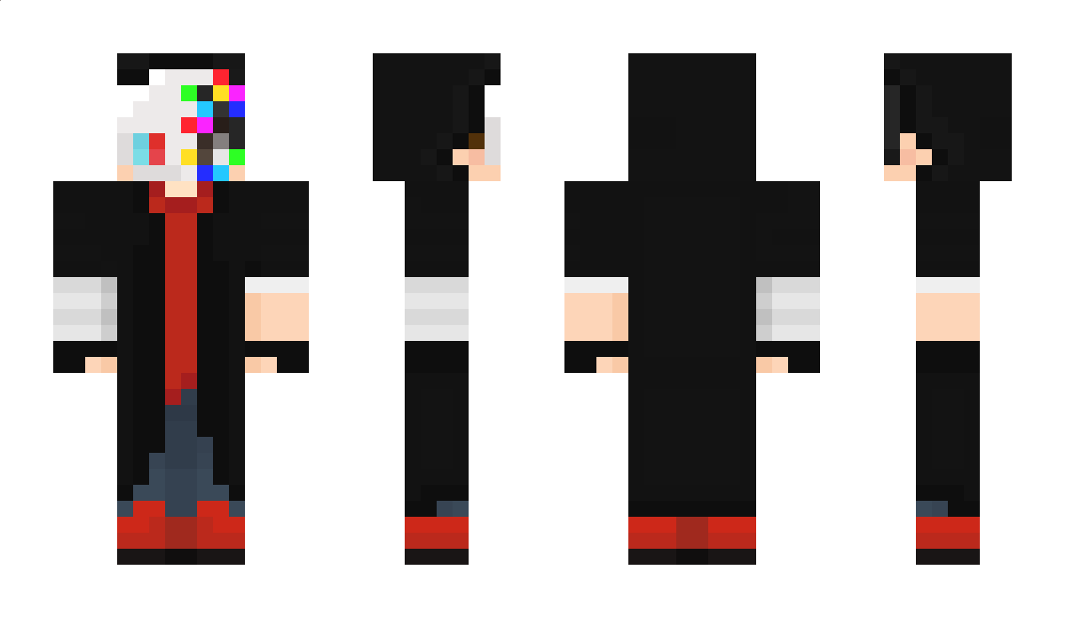 GlitchInTheAI Minecraft Skin