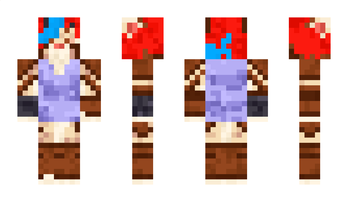 SAYORIMOON Minecraft Skin