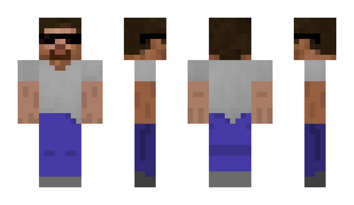 graveled Minecraft Skin
