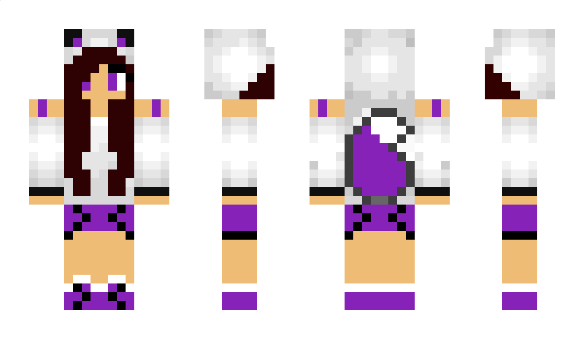 SilentSnowFox Minecraft Skin