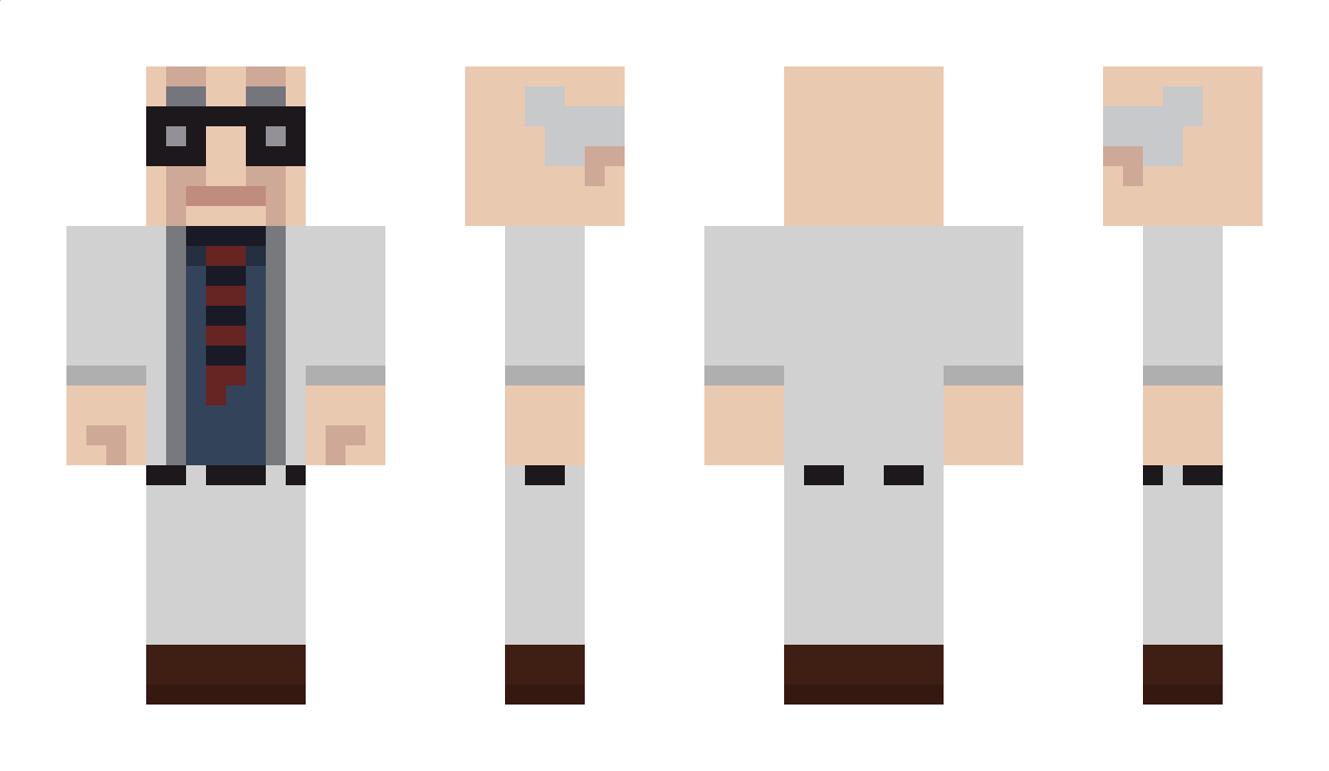 Cientista Minecraft Skin