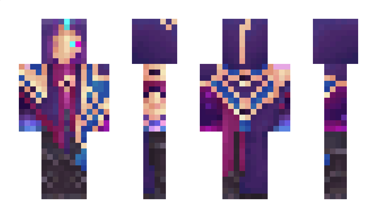 AnAhegaoFace Minecraft Skin