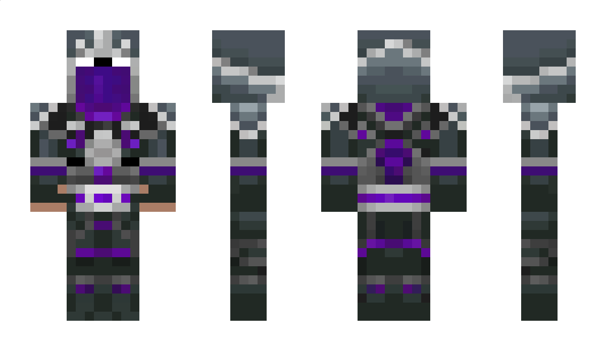 Metricize Minecraft Skin