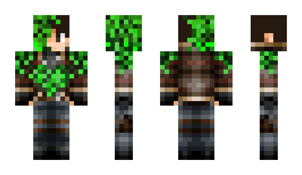 GreenLine Minecraft Skin