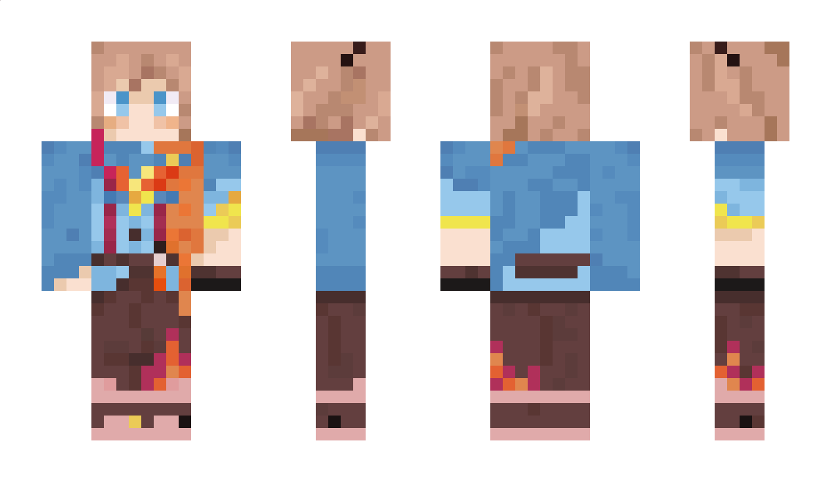 XATbKA Minecraft Skin
