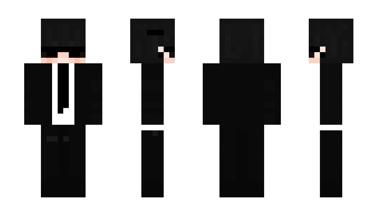 pugbw Minecraft Skin
