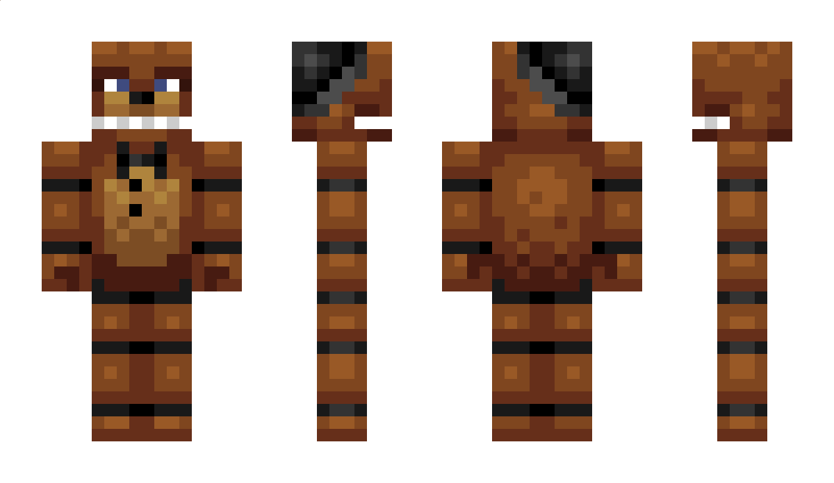 Freddy_Fnaf Minecraft Skin