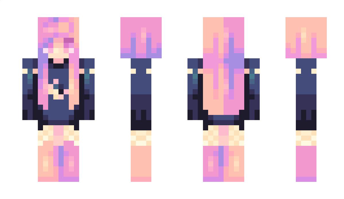 PastelRainbow Minecraft Skin