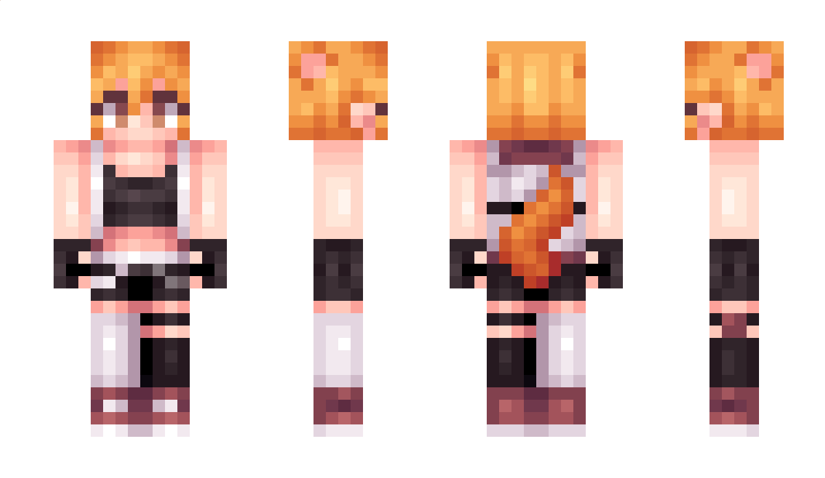 Fox_Girl_Storm Minecraft Skin