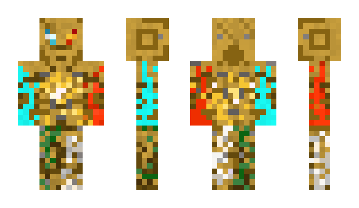 GoldenKnightG Minecraft Skin