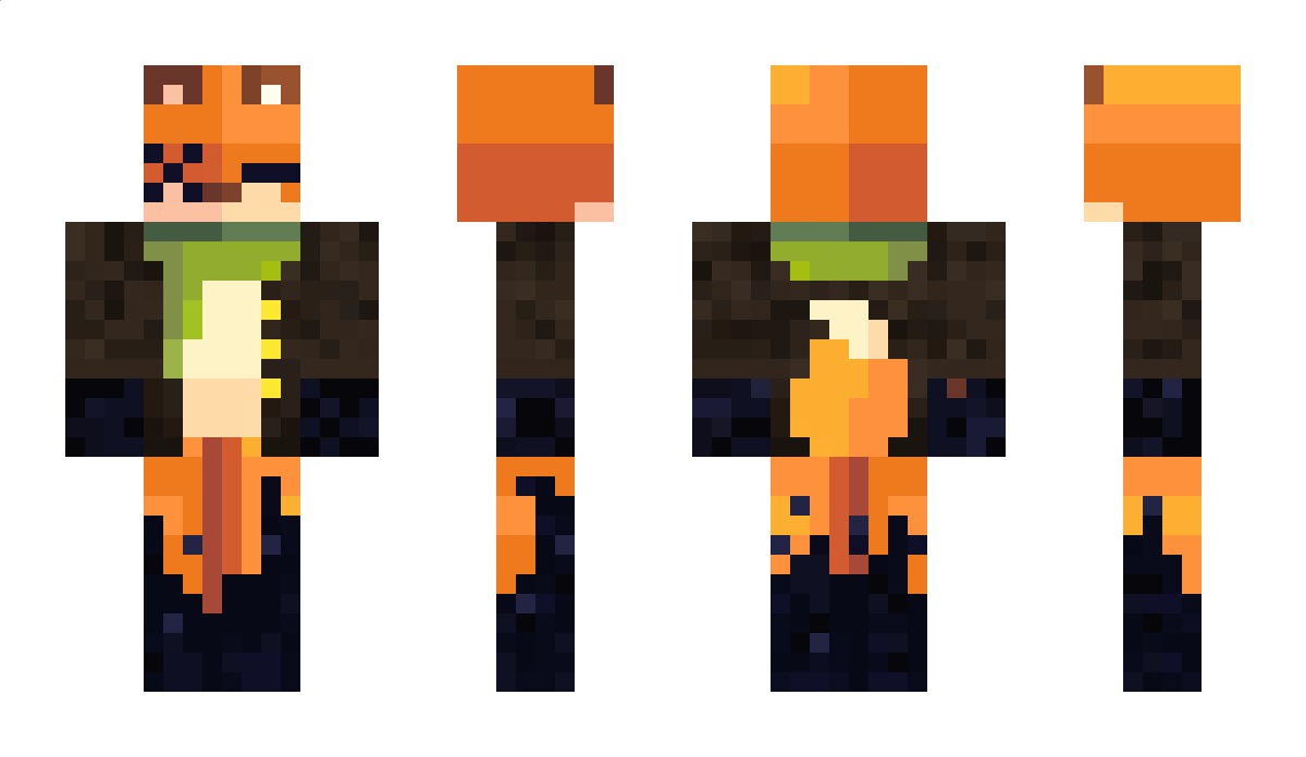 FoxTopx Minecraft Skin