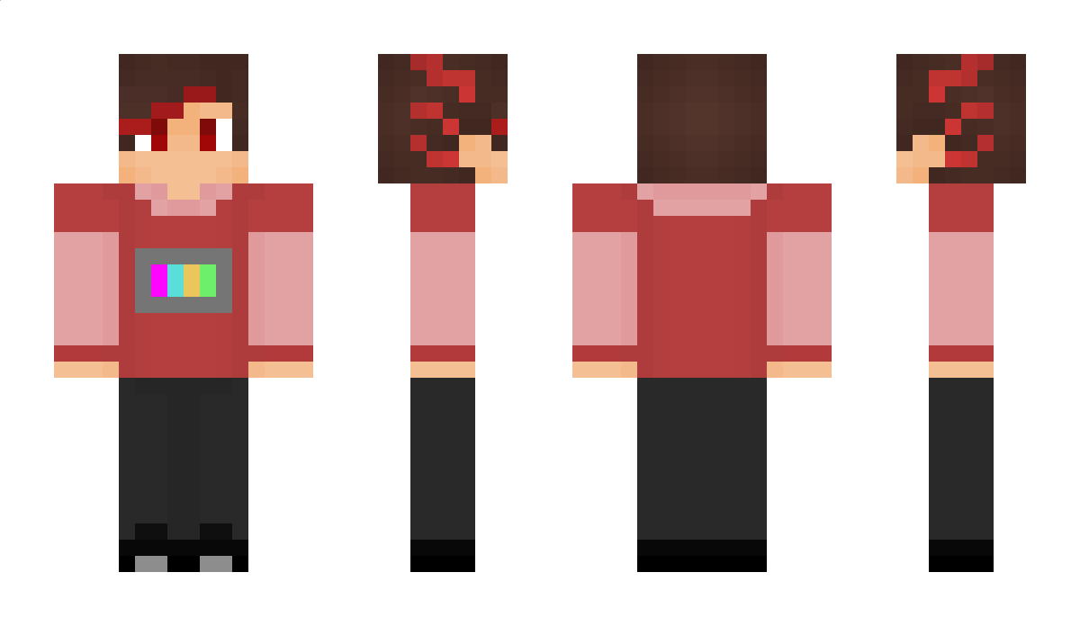 VoxelAxolotl Minecraft Skin