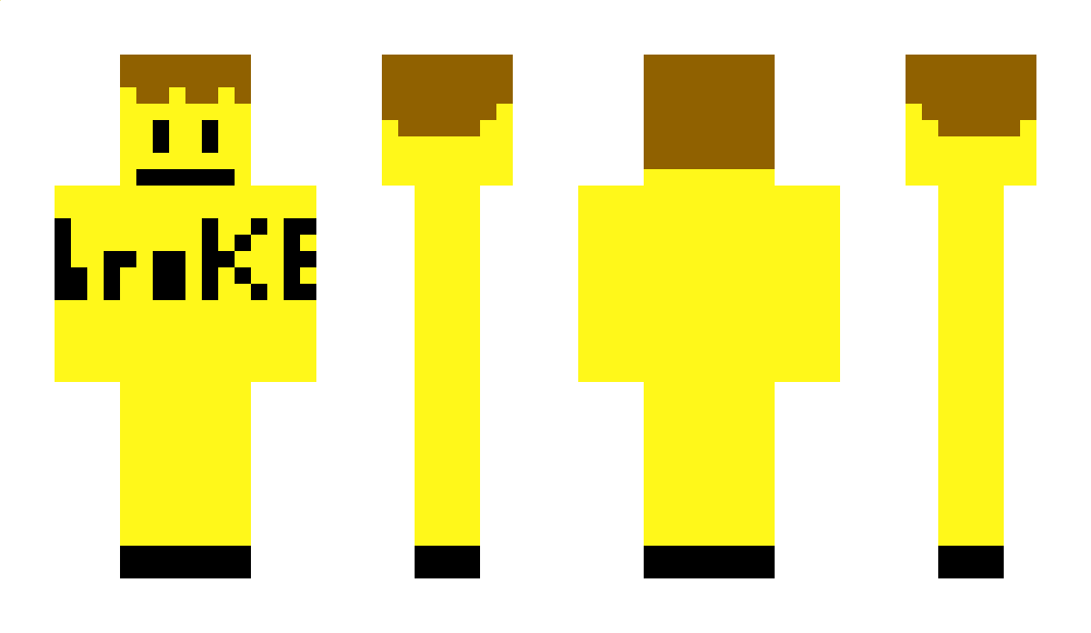 Eaastons_Broke Minecraft Skin