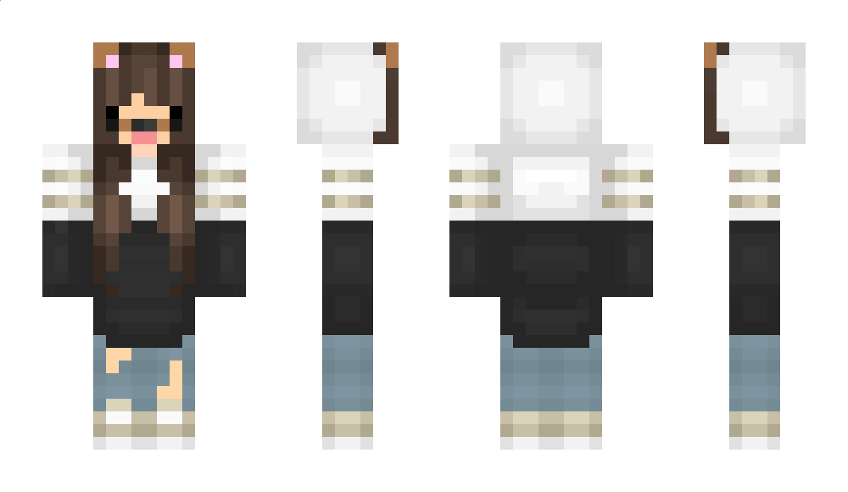 GirlDog Minecraft Skin