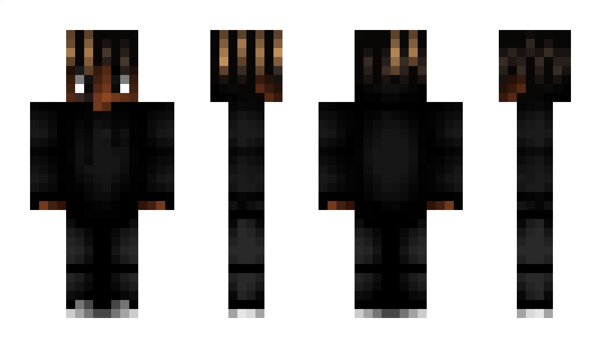 Blackkkk Minecraft Skin