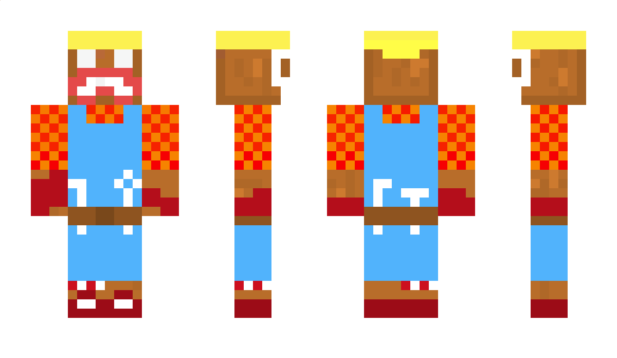 Papelera Minecraft Skin