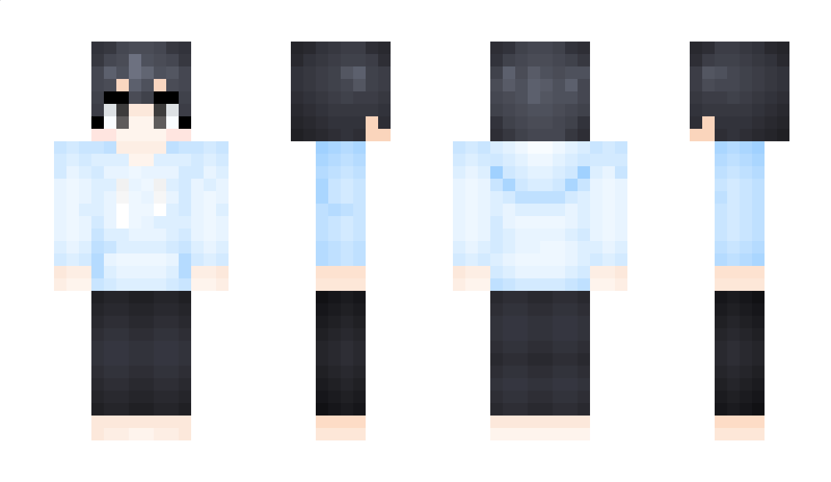 whitescreen Minecraft Skin