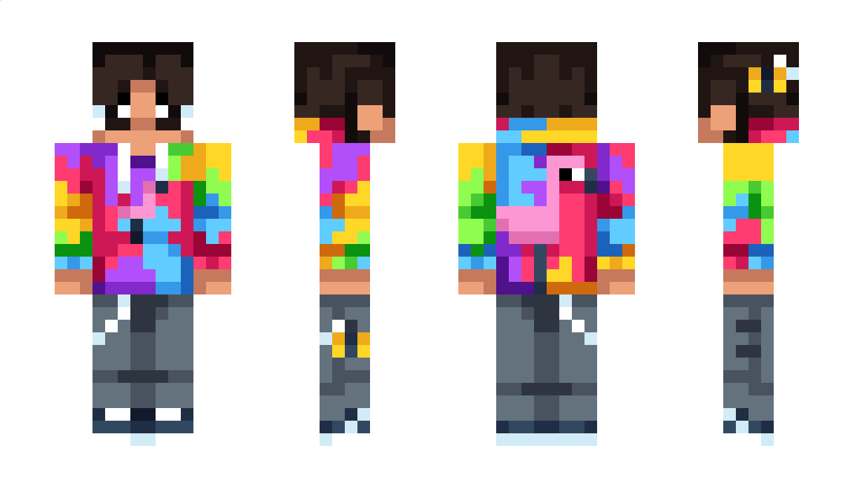 Justaflqmingo Minecraft Skin