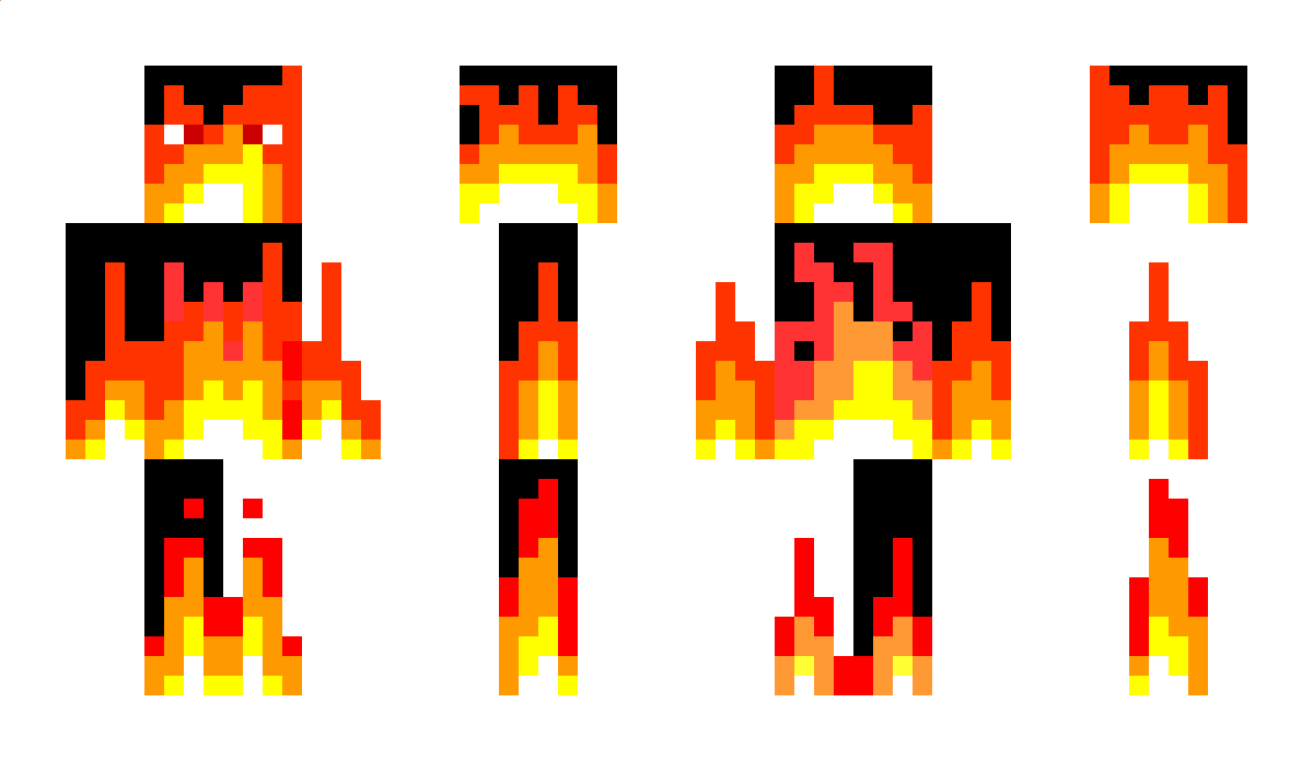 HonestlyFire Minecraft Skin