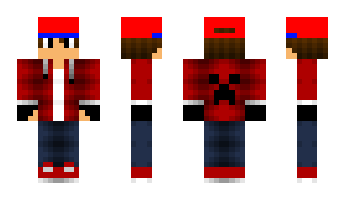 SHO201325 Minecraft Skin