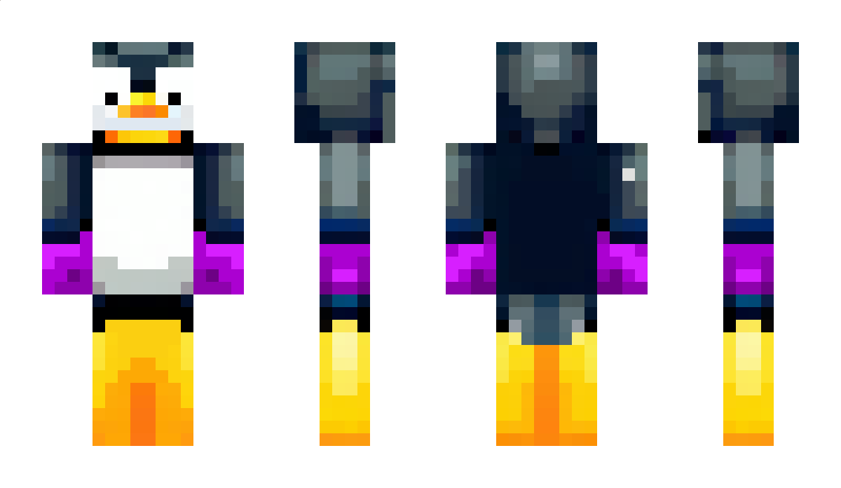 GlitcherPenguin Minecraft Skin