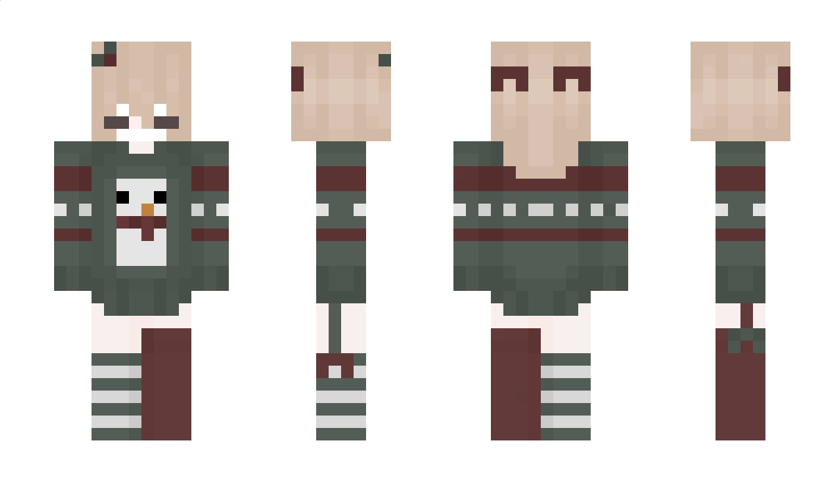 Kumajiro180 Minecraft Skin